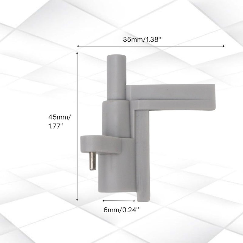 KH866 Choke Lever Suitable for Subaru/Robin EX17, EX21, EX170, EX210 277-43801-01 1PC, White - Image 2